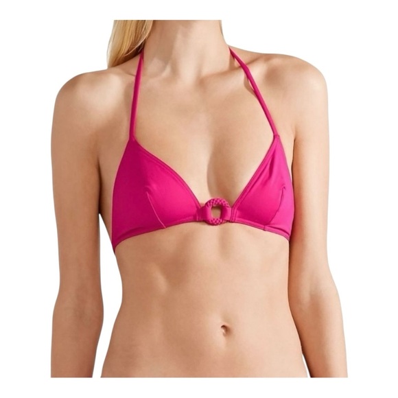 ERES Compact Stud Full Cup Triangle Bikini Top in Fizz NWT - Picture 1 of 6